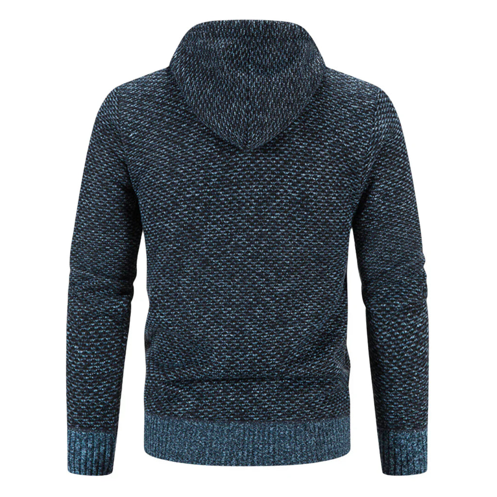 Maren | Knitted Hoodie Jacket with Fleece Lining