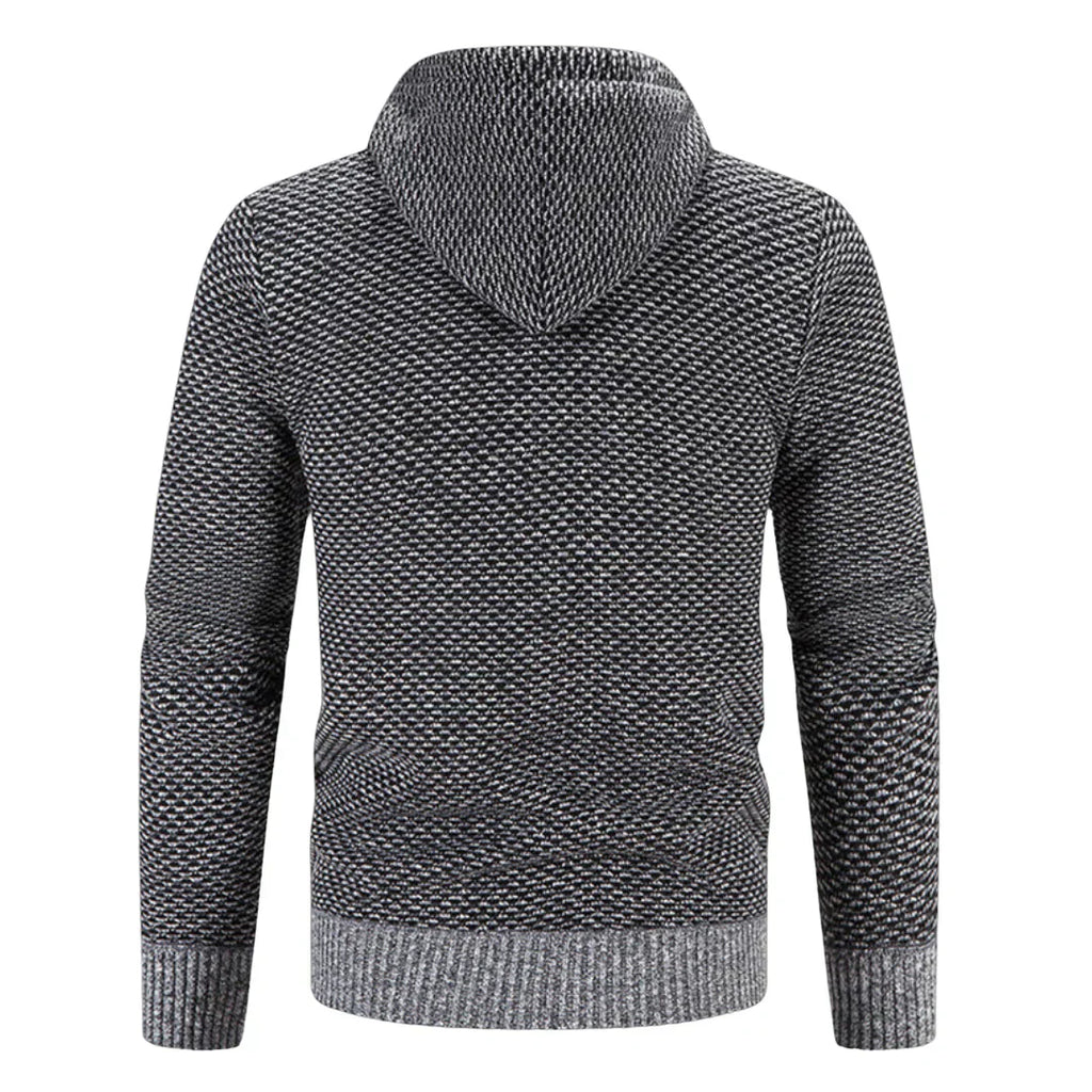Maren | Knitted Hoodie Jacket with Fleece Lining
