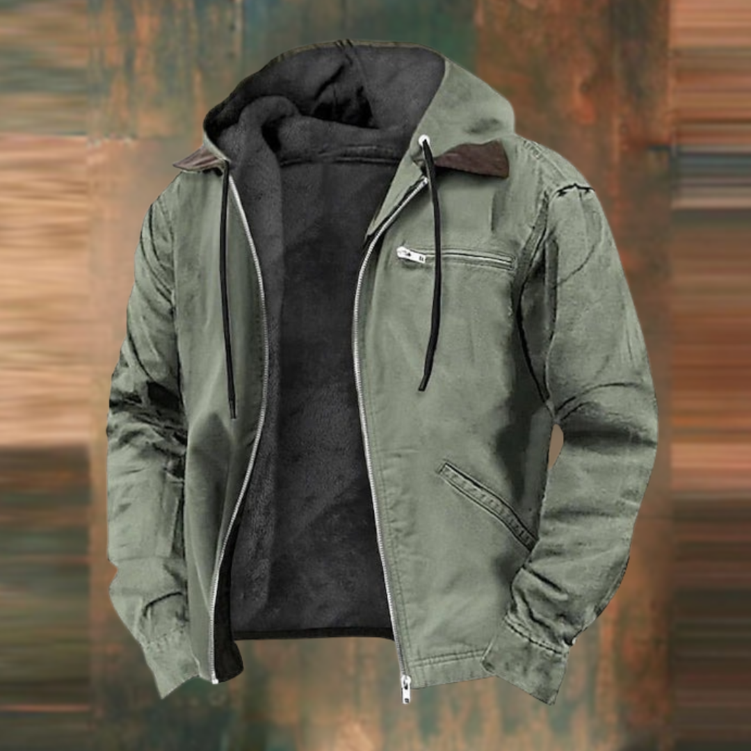 NordHaven™ | Men's lined jacket with hood