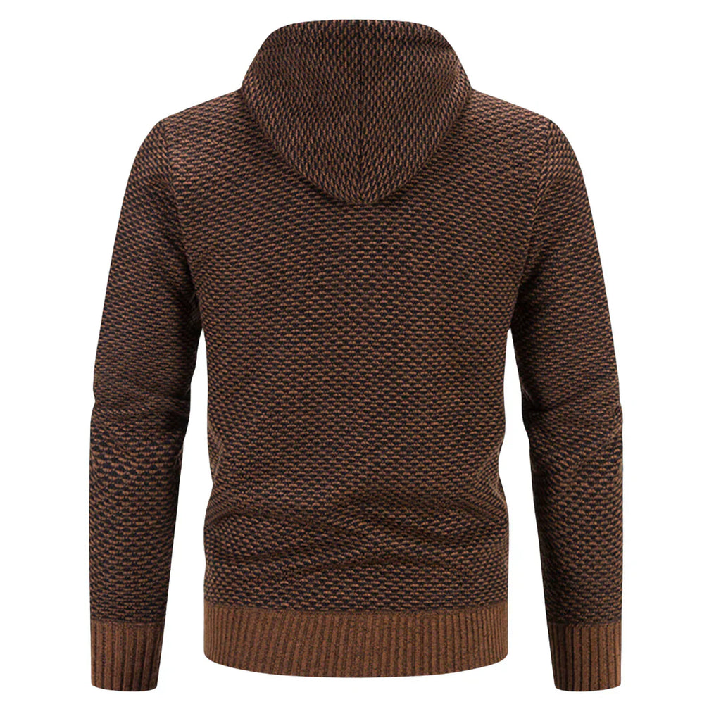 Maren | Knitted Hoodie Jacket with Fleece Lining