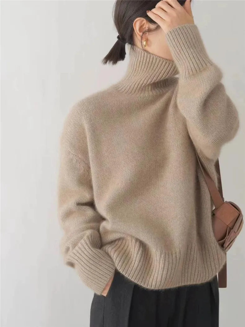 Aurélie™ | Cashmere turtleneck sweater