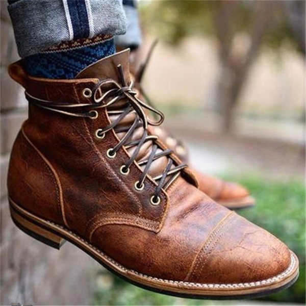 Mathieu | Classic Leather Boots for Men